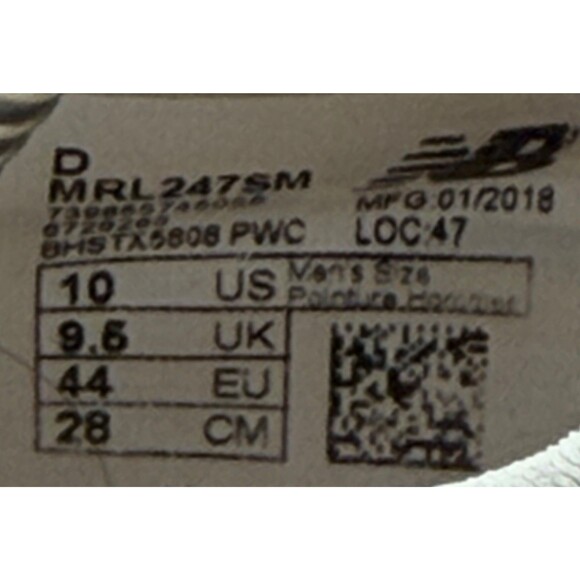 New Balance Rev Lite Mens Running Shoe Beige Tan Mint MRL247SM Size 10D Wide - Picture 7 of 7